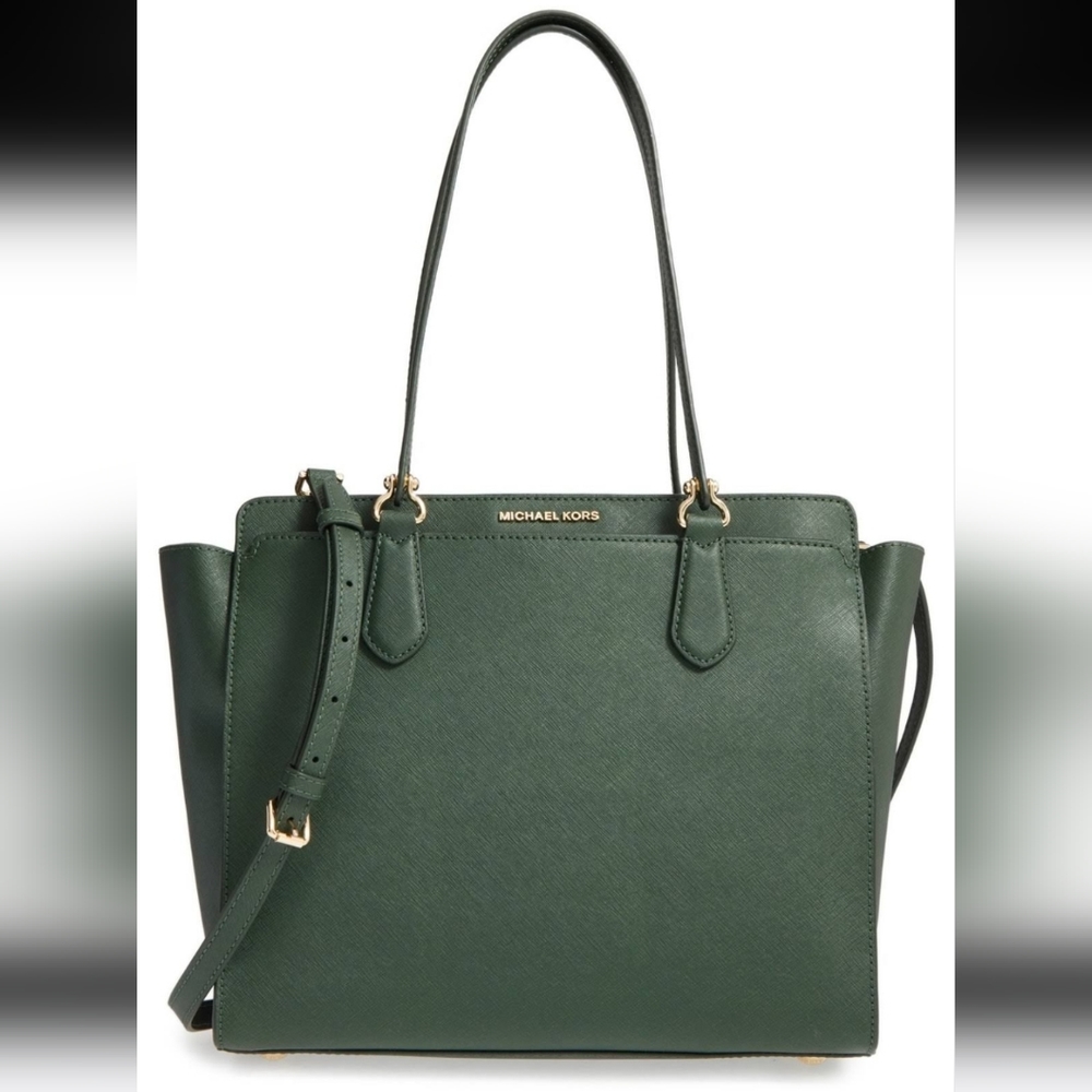Michael Kors Crossbody green bag